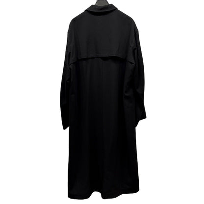 Yohji Yamamoto Archive 90s Wool Gabardine Coat Size M