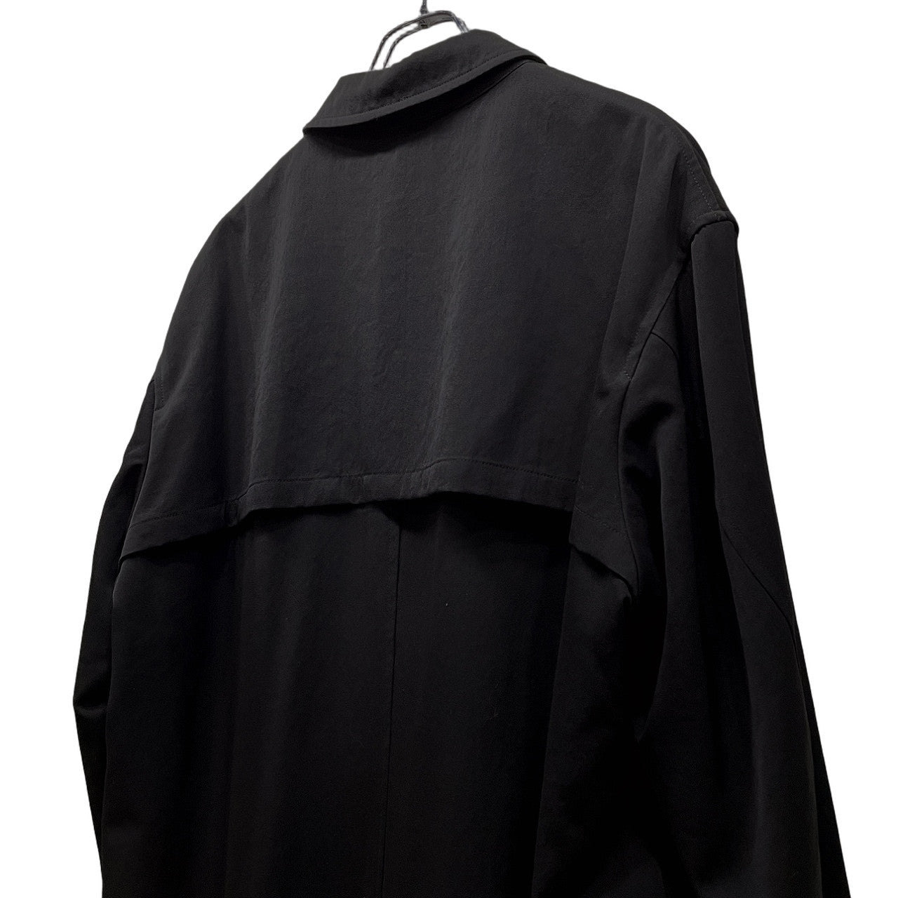 Yohji Yamamoto Archive 90s Wool Gabardine Coat Size M
