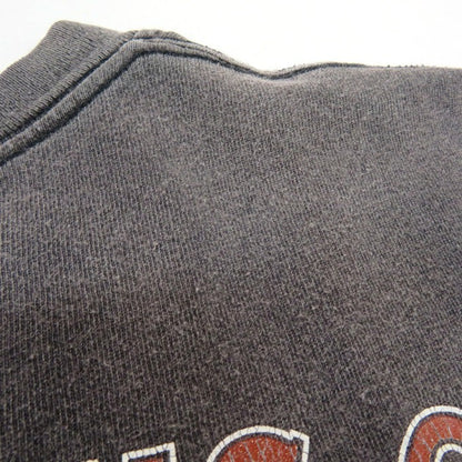 Harley-Davidson 90s USA Print Short T-Shirt Charcoal Size L