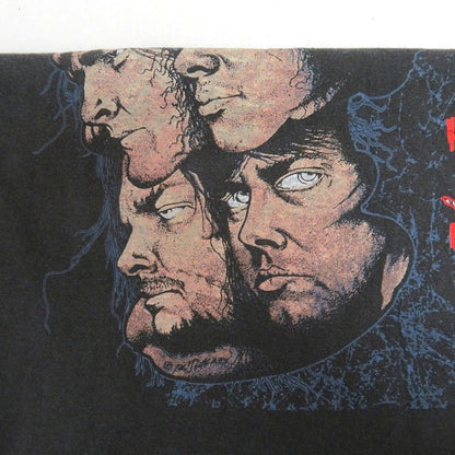 METALLICA 88' Damaged Justice Band T-Shirt Gray Size S
