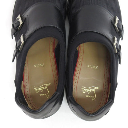 Christian Louboutin Mortisky Calf Shoes Black Sneakers Size 46 1/2