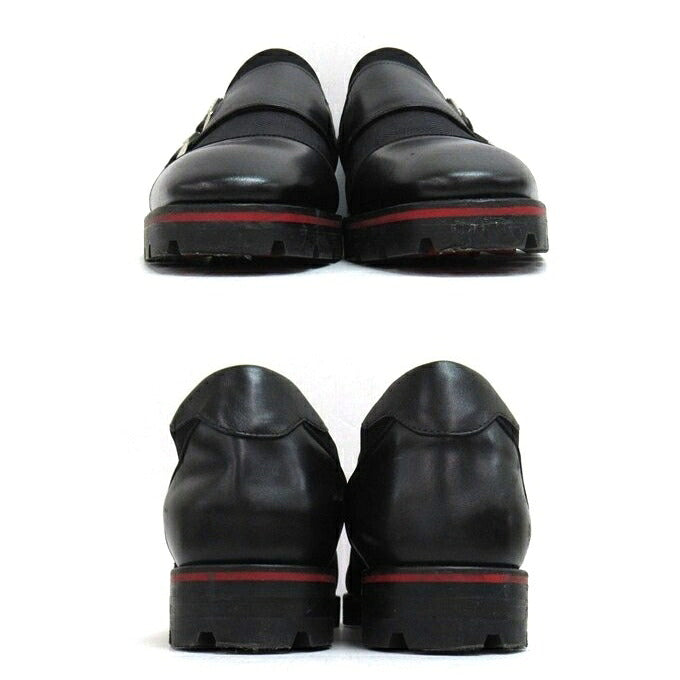 Christian Louboutin Mortisky Calf Shoes Black Sneakers Size 46 1/2
