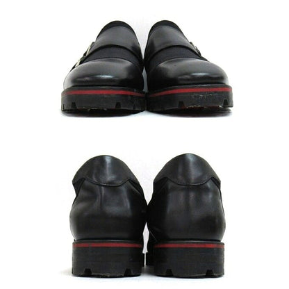 Christian Louboutin Mortisky Calf Shoes Black Sneakers Size 46 1/2