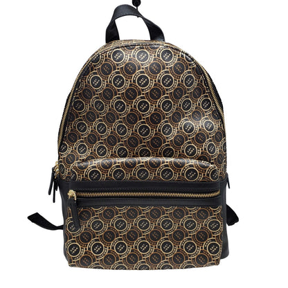 MARC JACOBS Circle Logo Backpack Black Size ONE SIZE