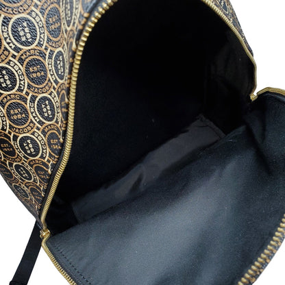 MARC JACOBS Circle Logo Backpack Black Size ONE SIZE