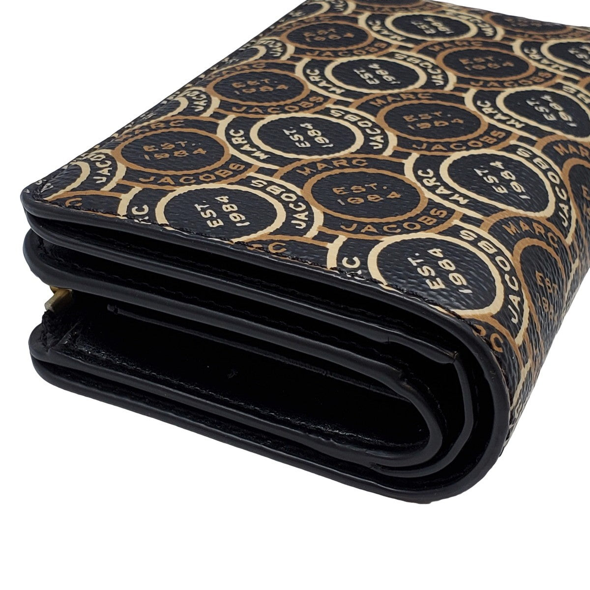 MARC JACOBS Circle Logo Bi-fold ONE SIZE Wallet Size ONE SIZE