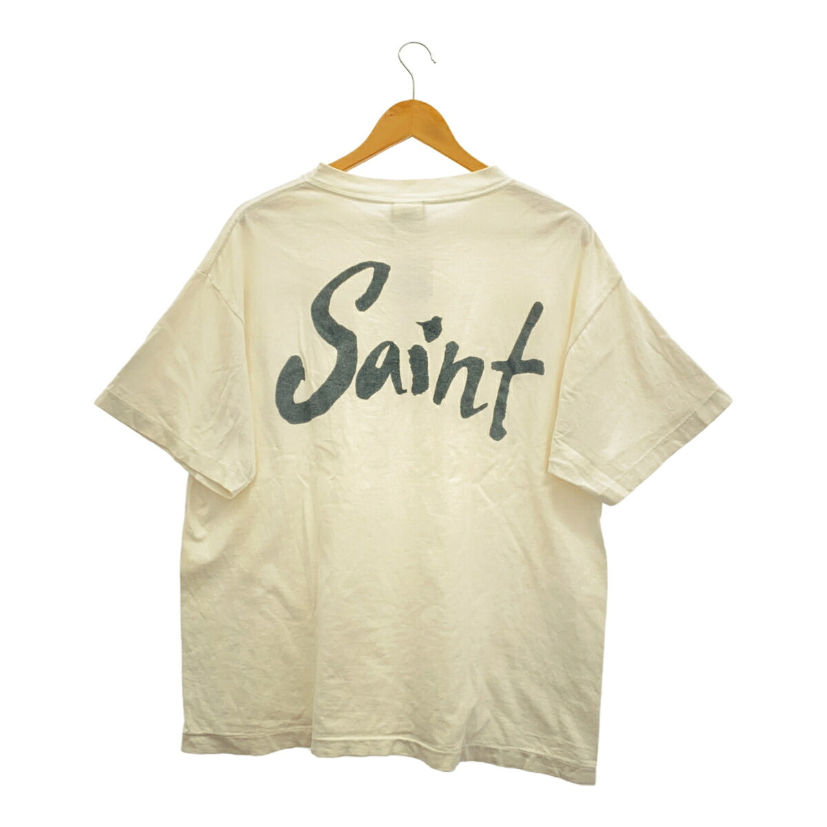 Saint Michael 25SS Super Dirty White T-Shirt Size M