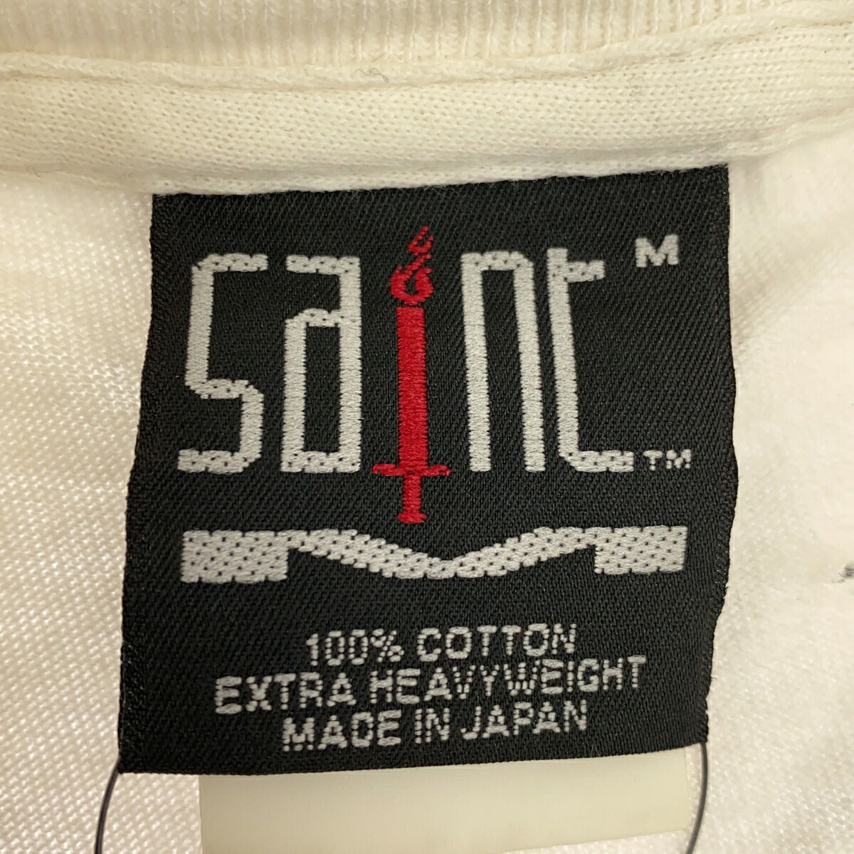Saint Michael 25SS Super Dirty White T-Shirt Size M