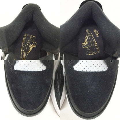 NIKE Air Jordan 3 Retro TH Black Silver Sneakers Size 8