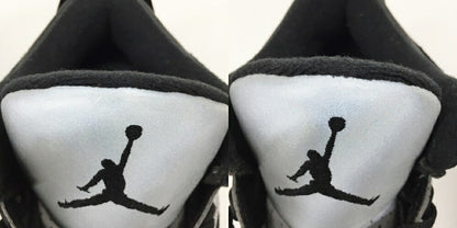 NIKE Air Jordan 3 Retro TH Black Silver Sneakers Size 8