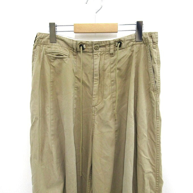 Needles 20SS Military H.D. Easy Pants Beige Size S