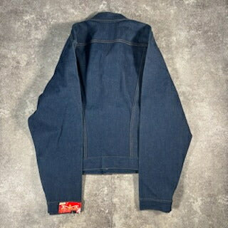 Vintage 70s MAVERICK Deadstock M-stitch Denim Jacket Size 46