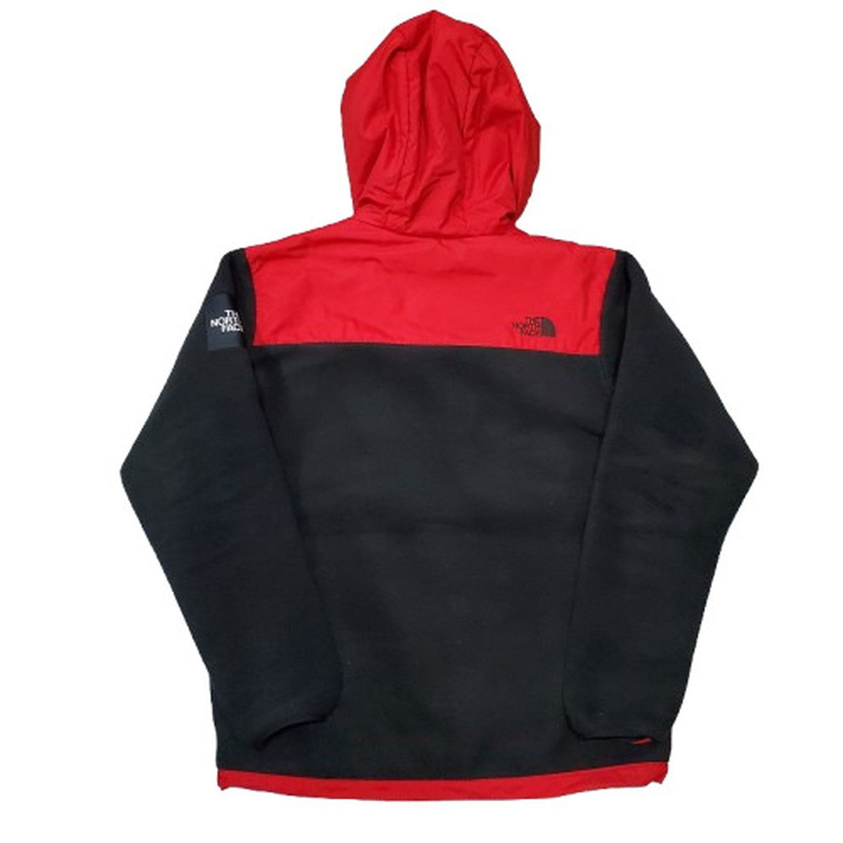 The North Face Denali Hoodie Black/Red Size M