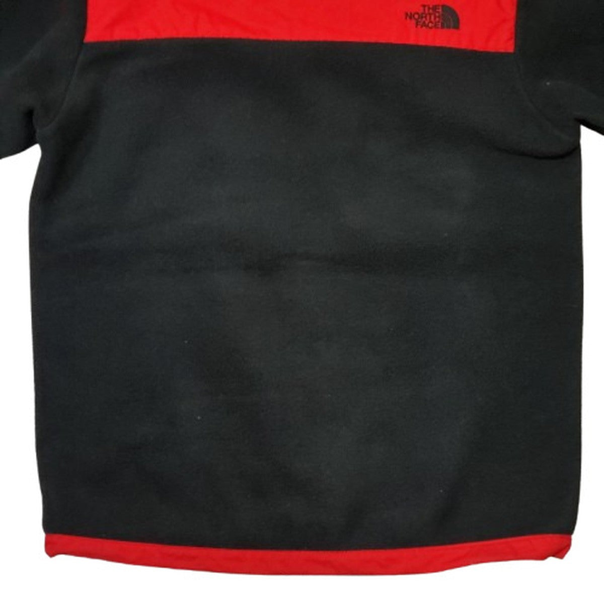 The North Face Denali Hoodie Black/Red Size M