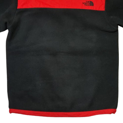 The North Face Denali Hoodie Black/Red Size M