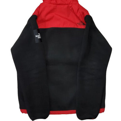 The North Face Denali Hoodie Black/Red Size M