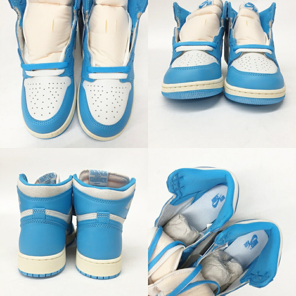 NIKE Air Jordan 1 Retro High OG GS Blue Sneakers Size 7Y