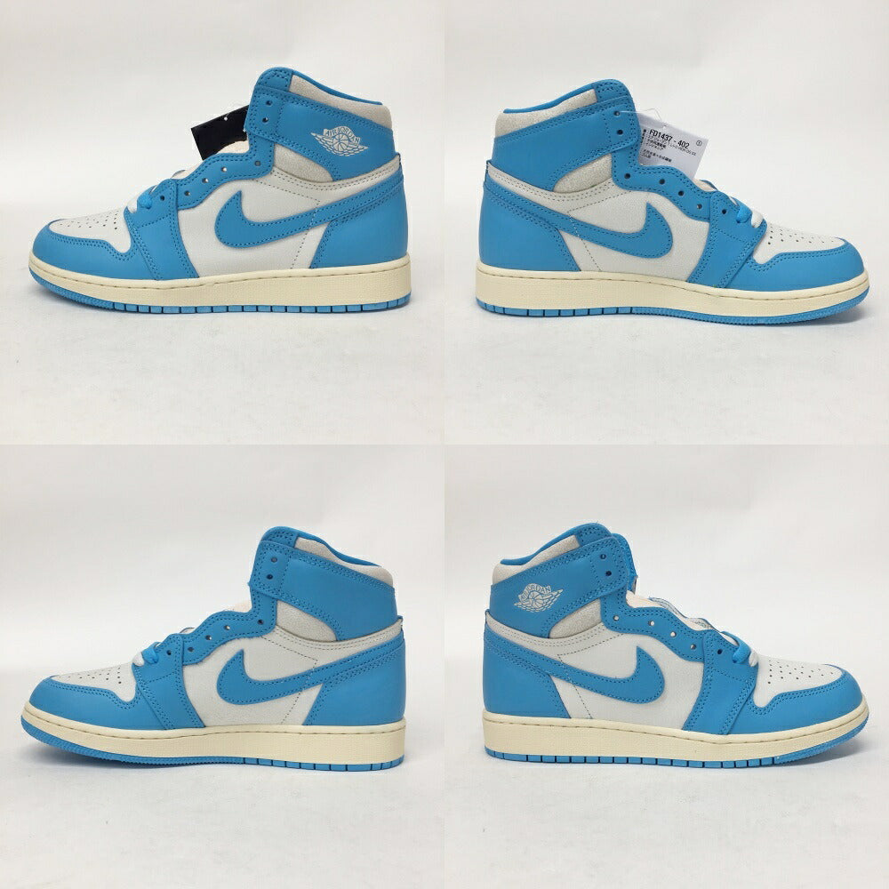NIKE Air Jordan 1 Retro High OG GS Blue Sneakers Size 7Y