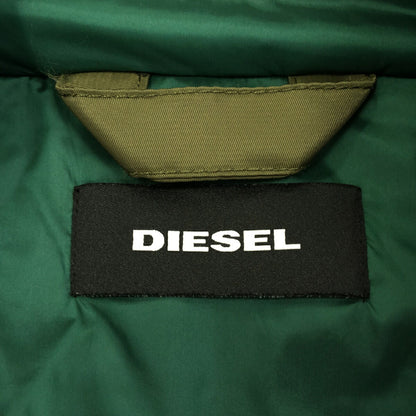 DIESEL Military Nylon Felt Wool Relax Jacket Green Size S