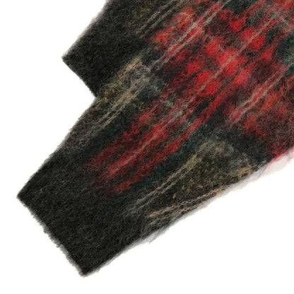 Needles Red Mohair Cardigan Oversized Size M