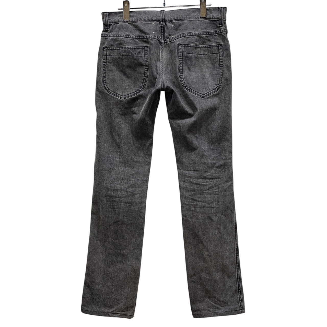 Maison Margiela 07SS Black Button Fly Gimmick Jeans Size 46