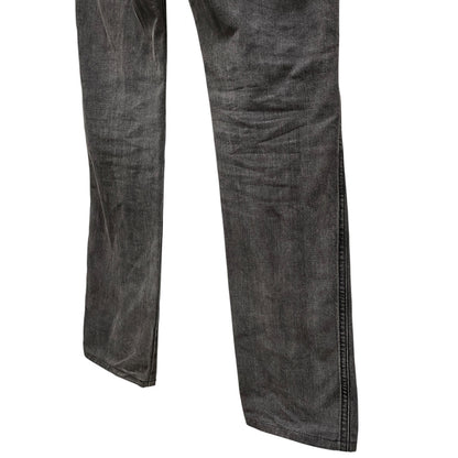 Maison Margiela 07SS Black Button Fly Gimmick Jeans Size 46