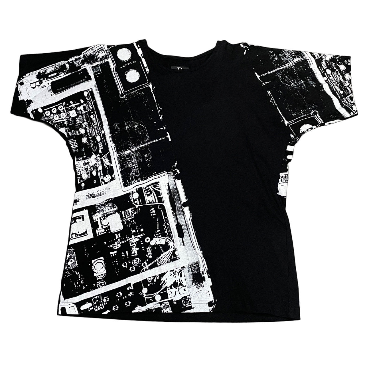 Japanese Brand 19SS Print Kimono Sleeve T-Shirt Size 2