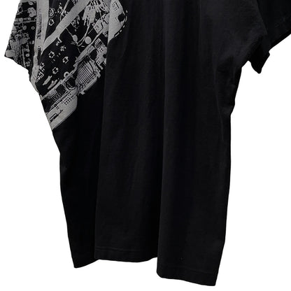 Japanese Brand 19SS Print Kimono Sleeve T-Shirt Size 2