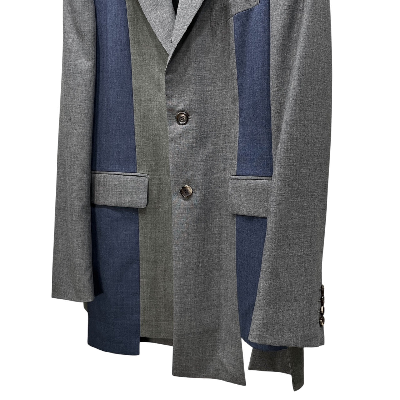 Comme des Garcons Homme Deux 23SS Asymmetrical Blazer Size L