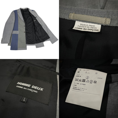 Comme des Garcons Homme Deux 23SS Asymmetrical Blazer Size L