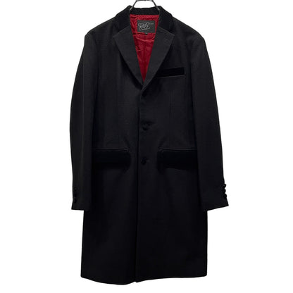 Japanese Brand 666 Velour Wool Chesterfield Coat Size L