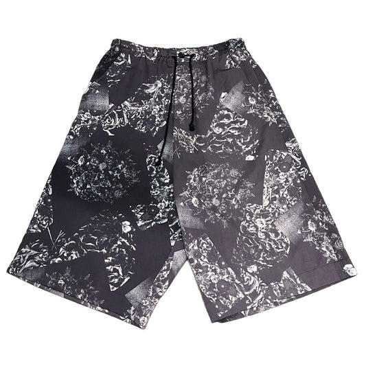 Yohji Yamamoto 18SS Flower Print Sarouel Shorts Size 1