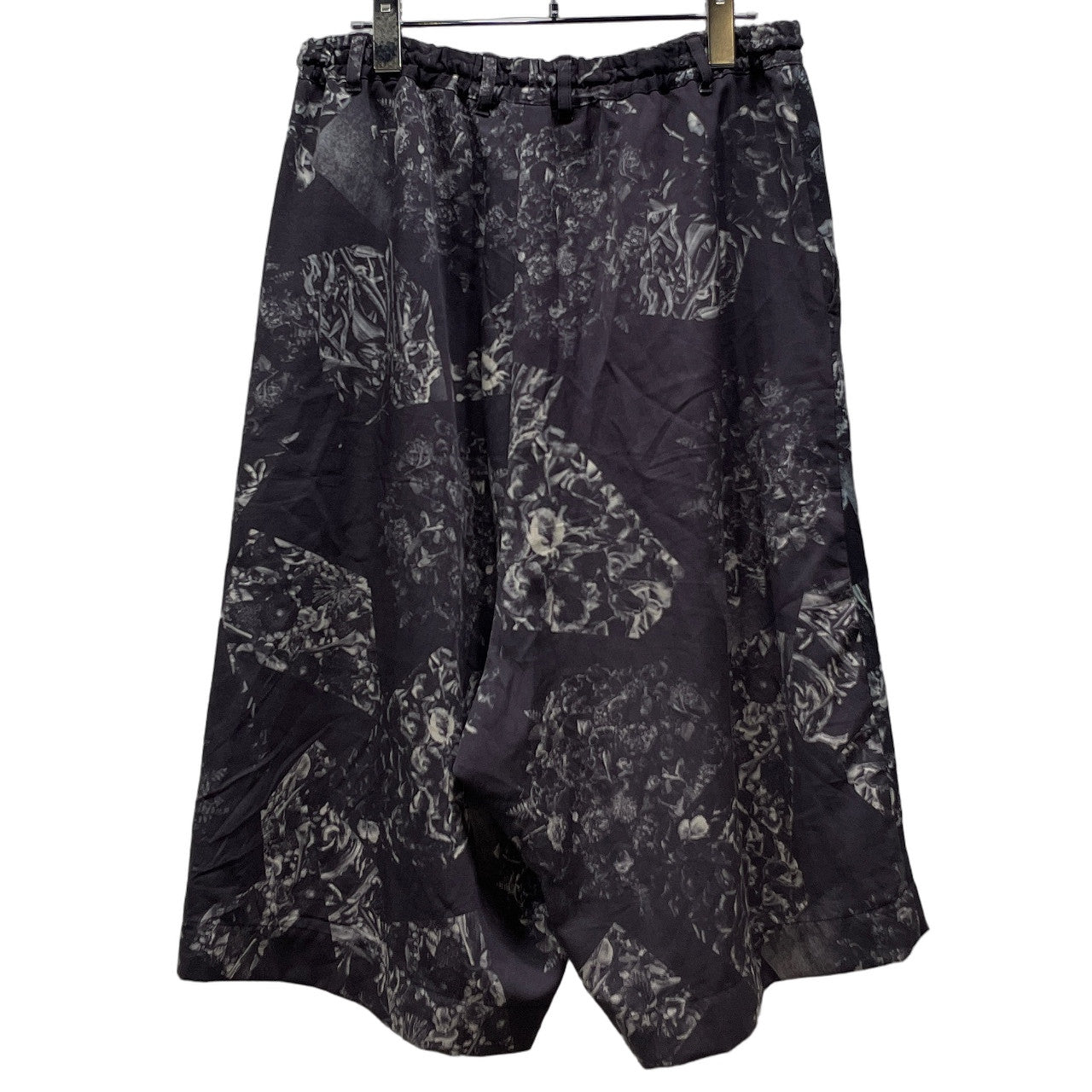 Yohji Yamamoto 18SS Flower Print Sarouel Shorts Size 1