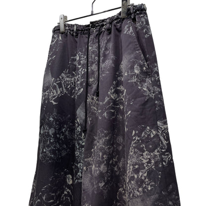 Yohji Yamamoto 18SS Flower Print Sarouel Shorts Size 1