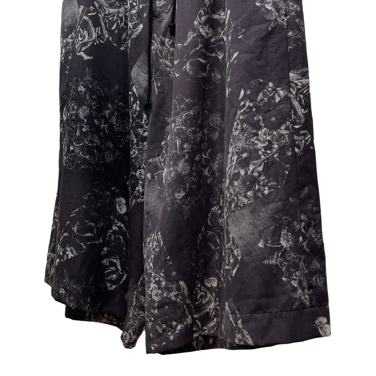 Yohji Yamamoto 18SS Flower Print Sarouel Shorts Size 1