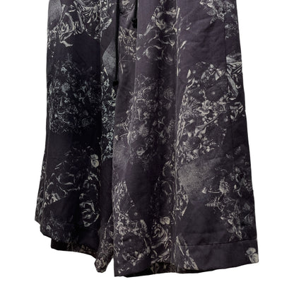 Yohji Yamamoto 18SS Flower Print Sarouel Shorts Size 1
