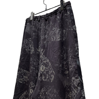 Yohji Yamamoto 18SS Flower Print Sarouel Shorts Size 1