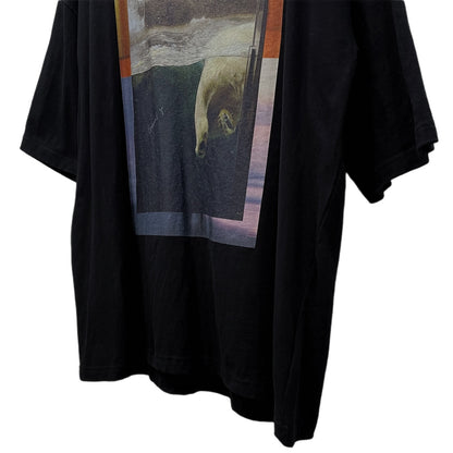 Ground Y Photo Print Crewneck T-Shirt Black Size 4