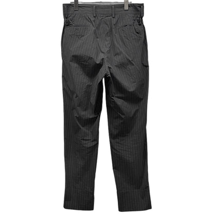 RAINMAKER KYOTO 16SS Cotton Stripe Trousers Gray Size 46