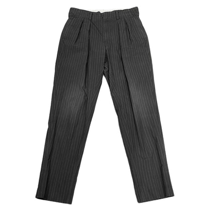 RAINMAKER KYOTO 16SS Cotton Stripe Trousers Gray Size 46