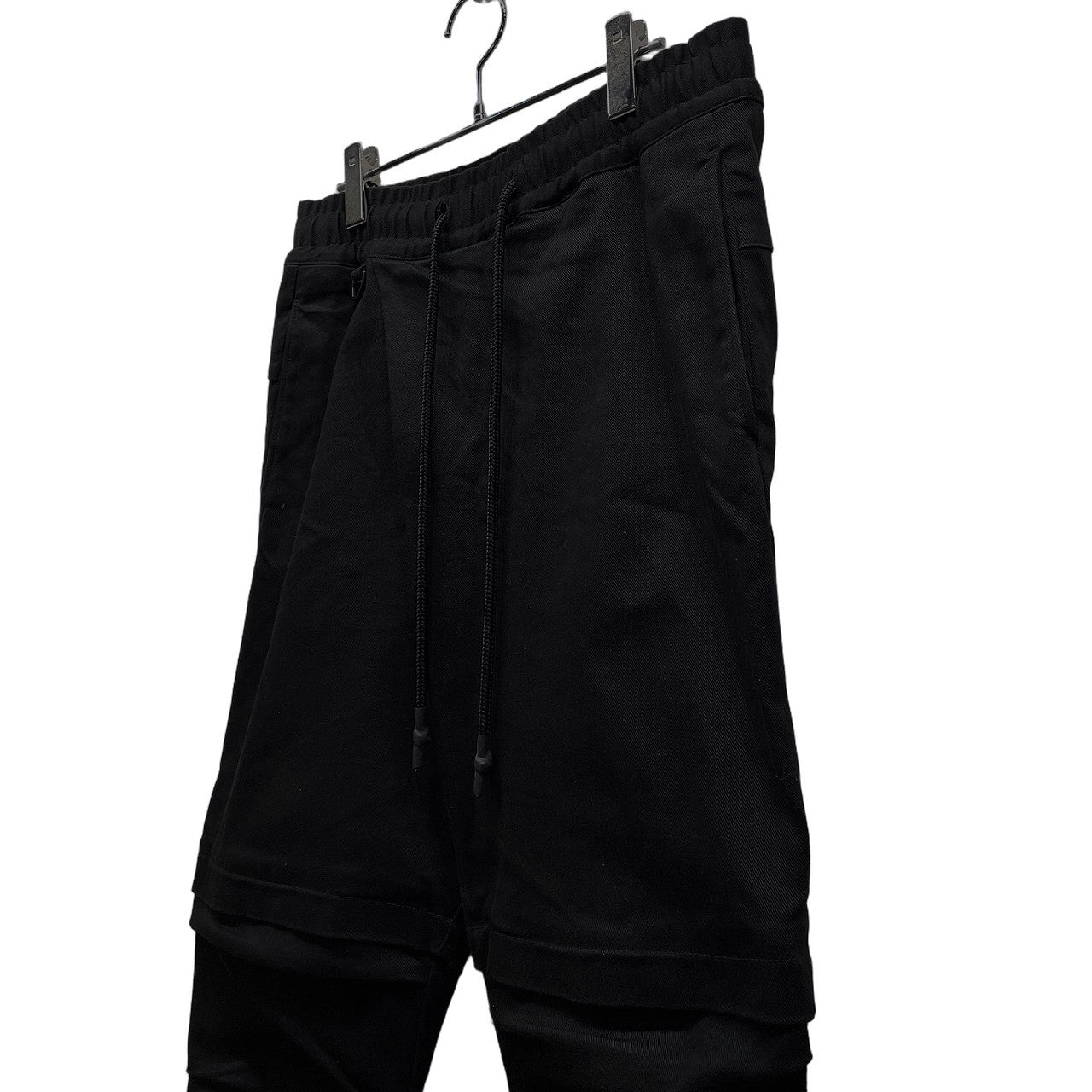 RIP VAN WINKLE 23AW Cross Tapered Rib Pants Black Size M