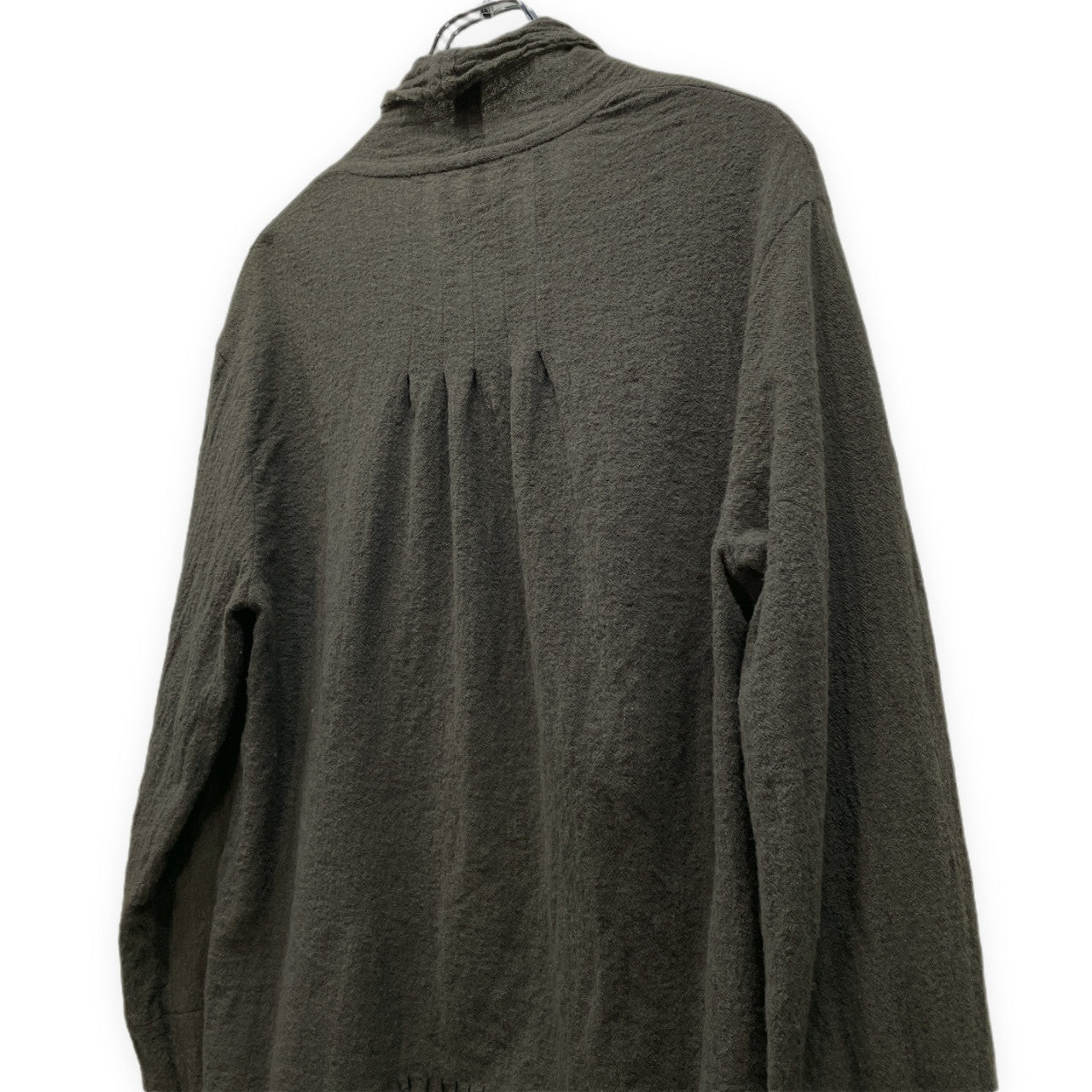 SOSNOVSKA Felted Wool Double Breasted Jacket Green Size M