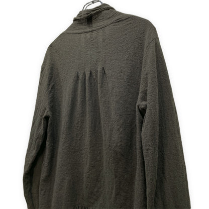 SOSNOVSKA Felted Wool Double Breasted Jacket Green Size M
