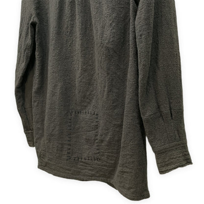 SOSNOVSKA Felted Wool Double Breasted Jacket Green Size M