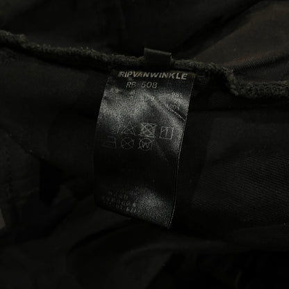 RIP VAN WINKLE 23AW Cross Tapered Rib Pants Black Size M