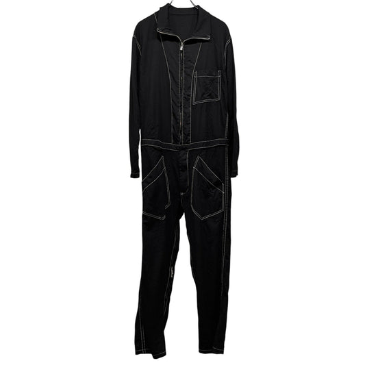 sulvam 21AW Wool Gabardine Jumpsuit Black Size M