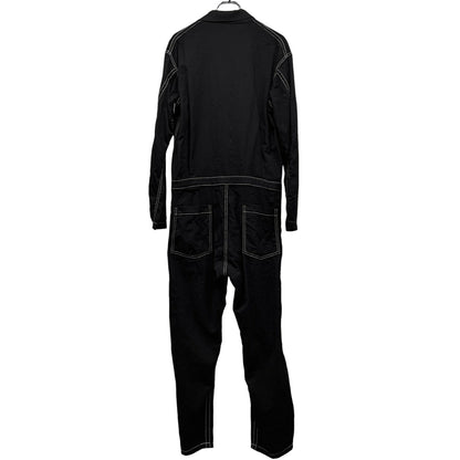 sulvam 21AW Wool Gabardine Jumpsuit Black Size M