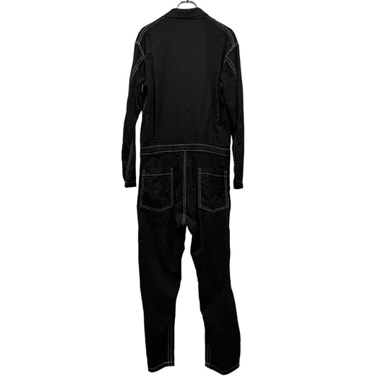 sulvam 21AW Wool Gabardine Jumpsuit Black Size M