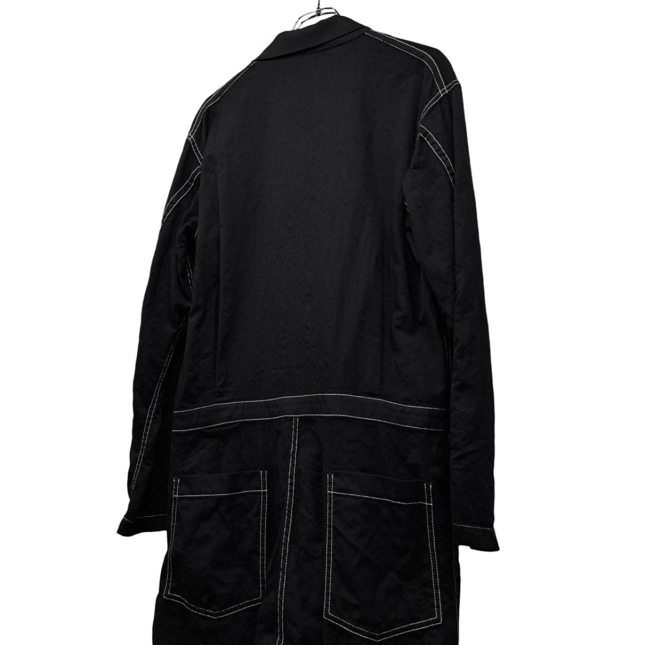 sulvam 21AW Wool Gabardine Jumpsuit Black Size M
