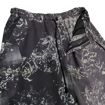 Yohji Yamamoto 18SS Flower Print Sarouel Shorts Size 1